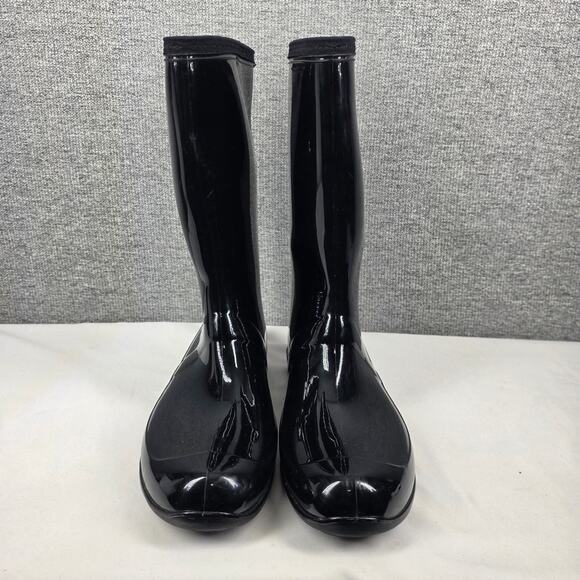 KAMIK WOMEN’S HEIDI RAIN BOOTS – SIZE 10 – BLACK – MID-CALF – WATERPROOF RUBBER - Picture 3 of 11